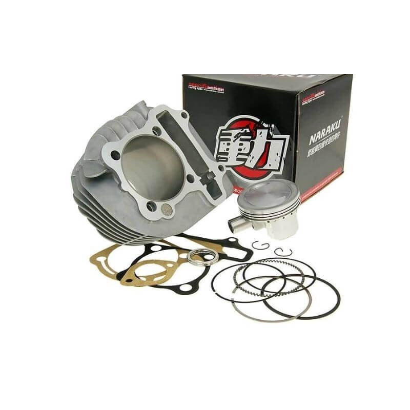 Cilindro aumento a 180cc con piston forjado para Kymco Agility 125 City Naraku