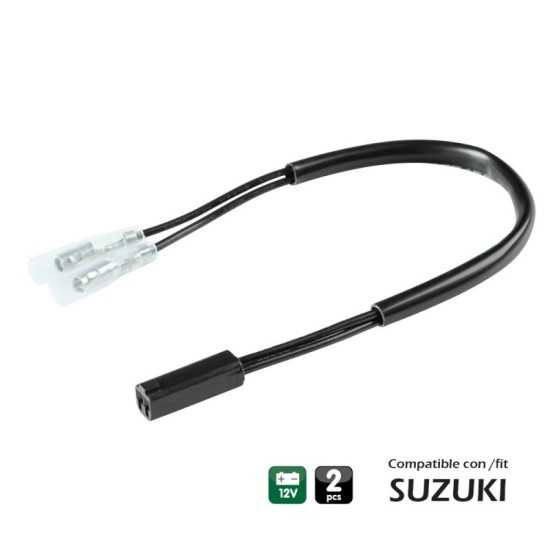 CONECTORES PARA INTERMITENTES 2 UDS PARA SUZUKI