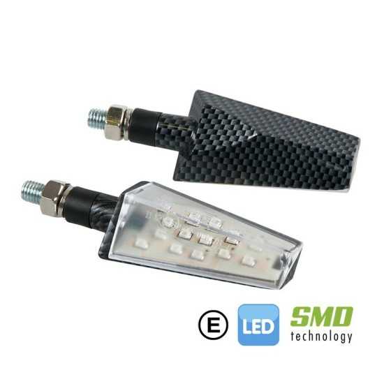 INTERMITENTES CON LED DUKE CARBON