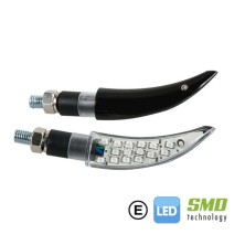 INTERMITENTES CON LED KATANA NEGRO