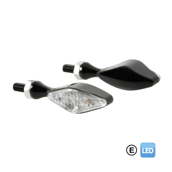 INTERMITENTES CON LED STORM NEGRO