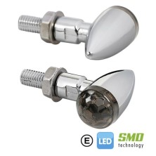 INTERMITENTES DE LED DROP CROMO