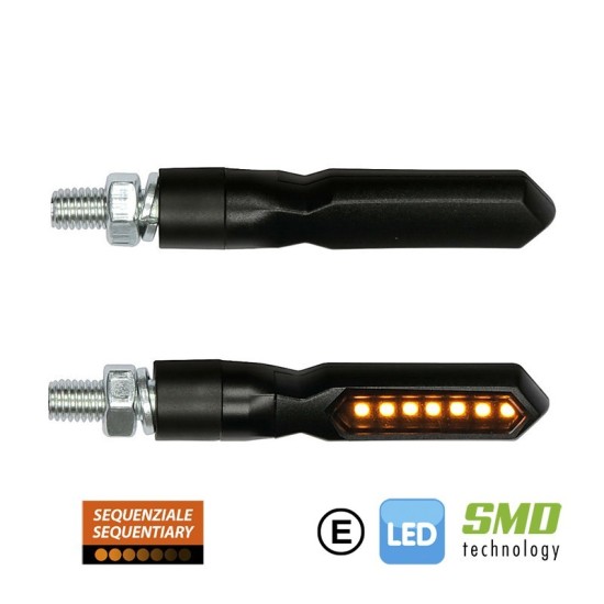 INTERMITENTES DE LED SECUENCIAL PIERCER SQ 12V LED