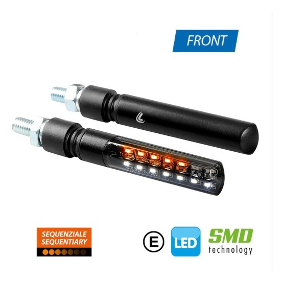 INTERMITENTES DE LED SECUENCIAL Y LUZ DE POSICIÓN DELANTERA LINE SQ FRONT