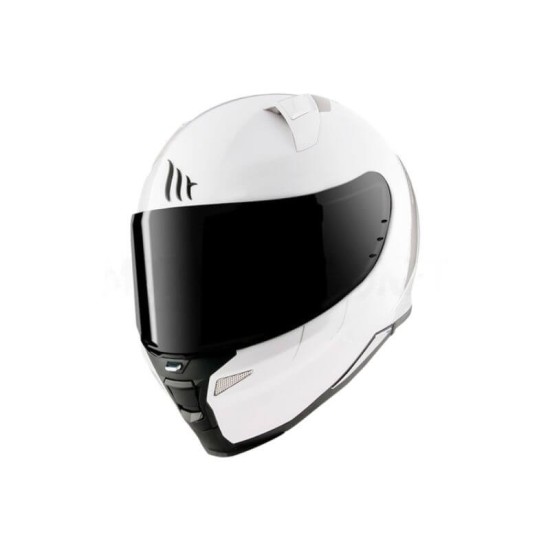 Casco FF110 Revenge 2 Solid A0 Blanco Perla Brillo MT Helmets