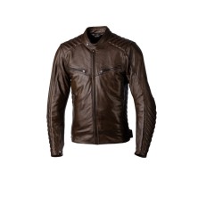 Chaqueta de Piel Hombre RST ROADSTER 3 CE Marrón