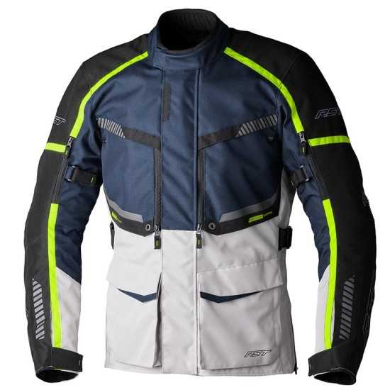 Chaqueta textil RST Maverick EVO CE hombre - Navy / Plata Chaqueta textil RST Maverick EVO CE hombre - Navy / Plata
