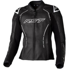 Veste en Cuir pour Femme RST S-1 CE Blanc