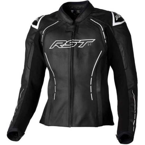 Veste en Cuir pour Femme RST S-1 CE Blanc