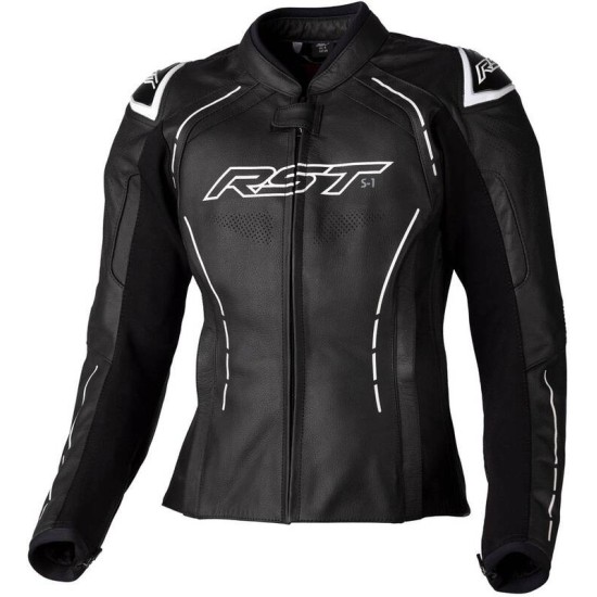 Women's Leather Jacket RST S-1 CE White