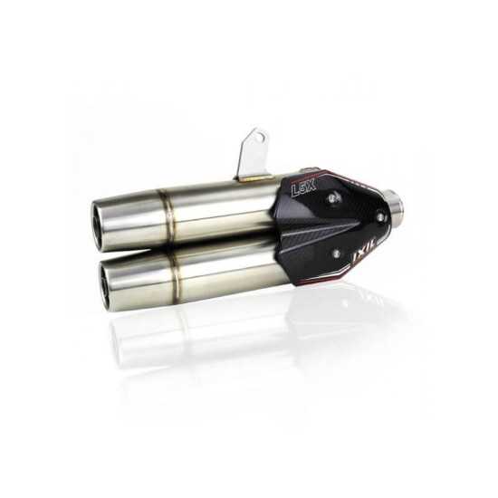 SILENCIEUX DOUBLE FULL SYSTEM DUAL HYPERLOW XXL YAMAHA T-MAX DX - SX 17-23 IXIL