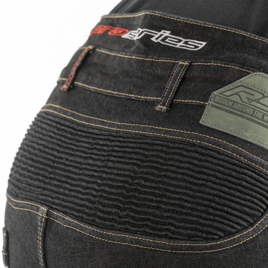 Pantalon en tissu renforcé avec de l'aramide Rst Tech Pro Ce Homme (Jambe courte) - Denim Noir