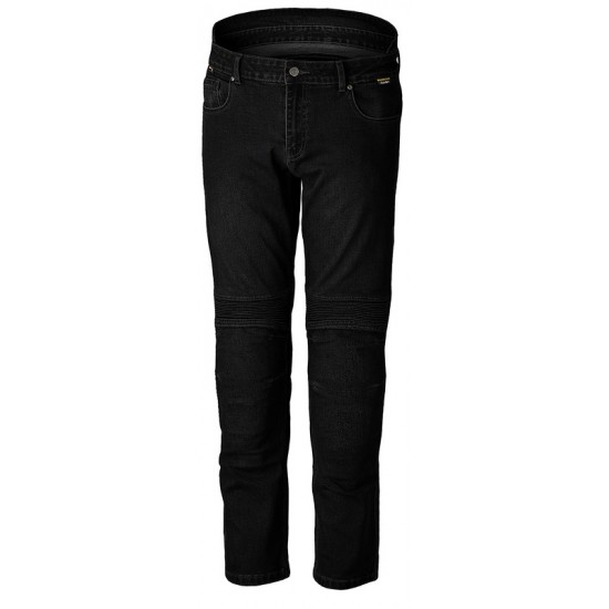 Pantalón Textil Reforzado Con Aramida Rst Tech Pro Ce Hombre (Pernera Corta) - Negro Sólido