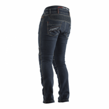 Reinforced Textile Pants With Aramid Rst Tech Pro Ce Men (Short Leg) - Dark Blue Denim