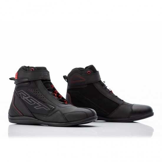 Botas De Mujer Rst Frontier Negro/Rojo Botas De Mujer Rst Frontier Negro/Rojo