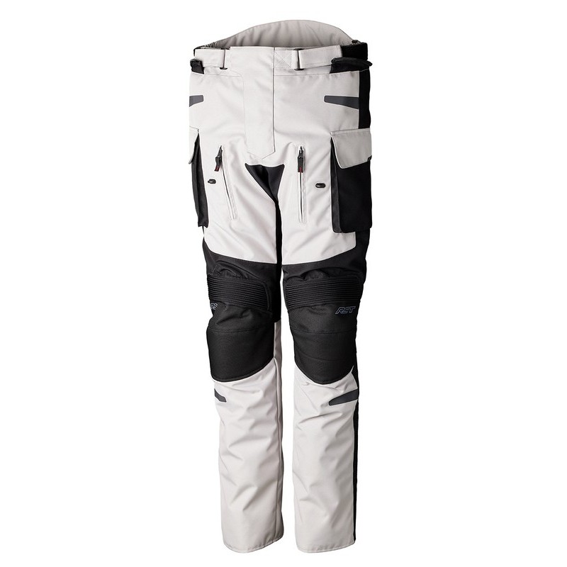 Pantalón Textil Rst Endurance Ce Hombre - Plata / Negro