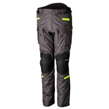 Pantalón Textil Rst Endurance Ce Hombre - Grafito / Amarillo Flúor