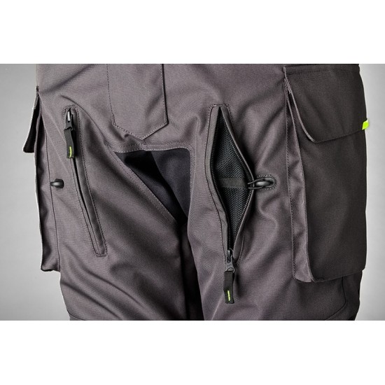 Rst Endurance Ce Textile Pants for Men - Graphite / Fluorescent Yellow