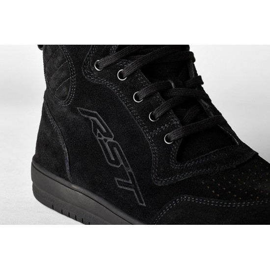 Botas Rst Hi-Top Moto Ce Hombre - Black