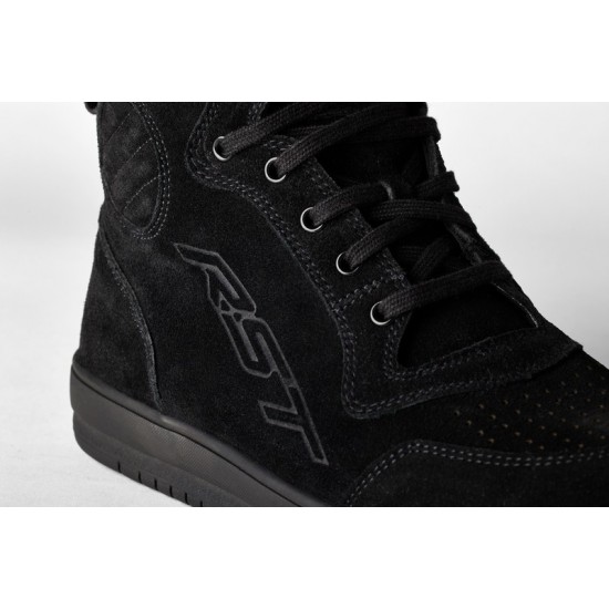 Bottes Rst Hi-Top Moto Ce Femme - Noir