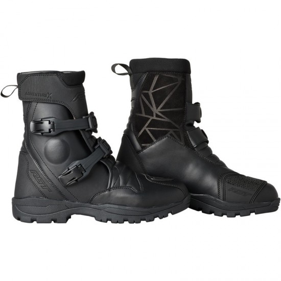 Botas Rst Adv-X Mid Impermeable Ce - Negro