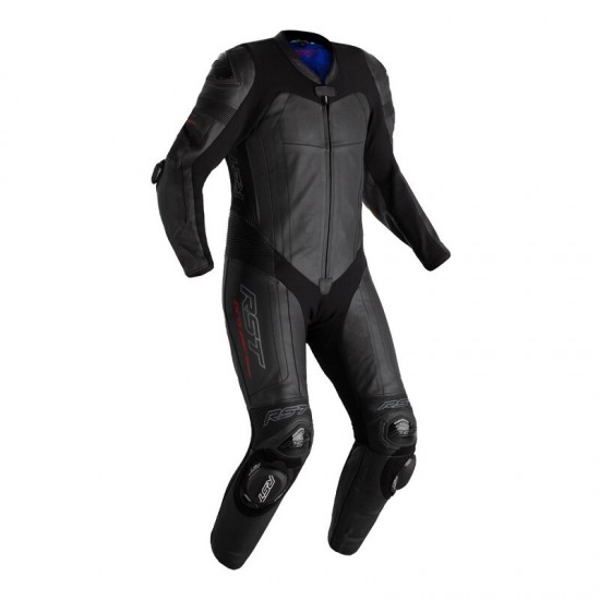 Mono De Piel Rst Pro Series Evo Airbag Ce Hombre - Negro