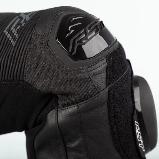 Combinaison en cuir RST Pro Series Evo Airbag CE pour homme - Noir