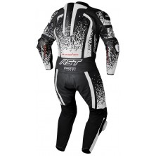 RST Pro Series Evo Airbag CE Leather Suit - White / Black