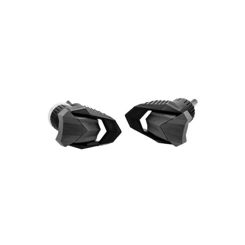 JUEGO GOMAS PROTECTOR DE MOTOR R19 C/NEGRO