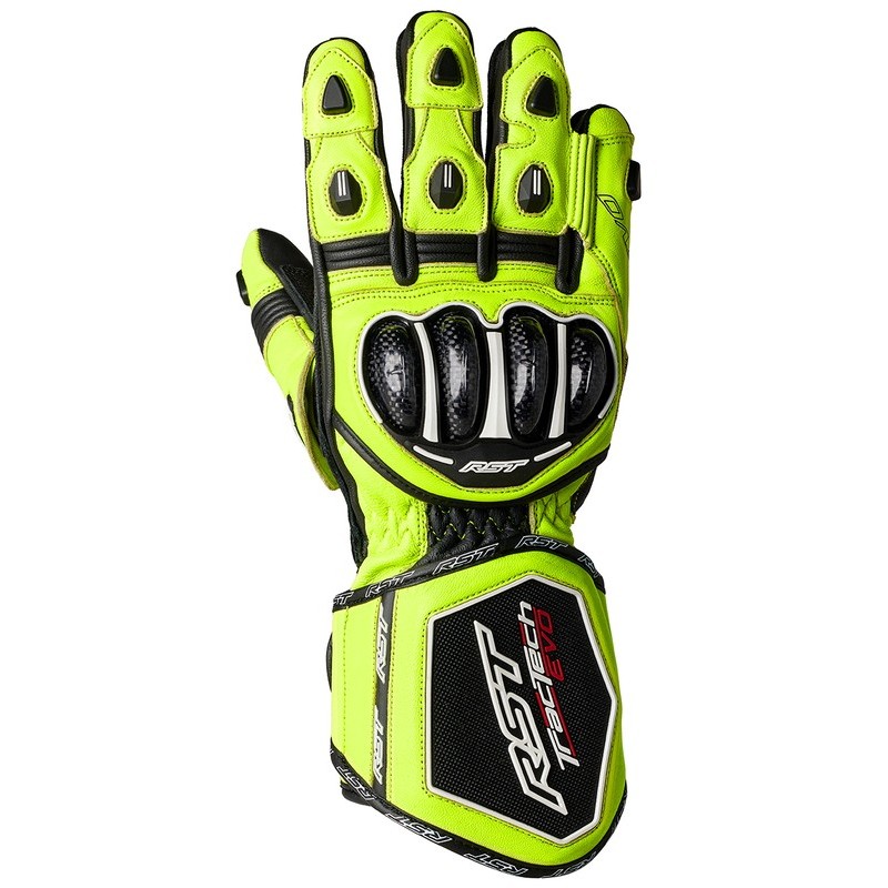 Gants RST Tractech Evo 4 - Jaune Fluo / Noir