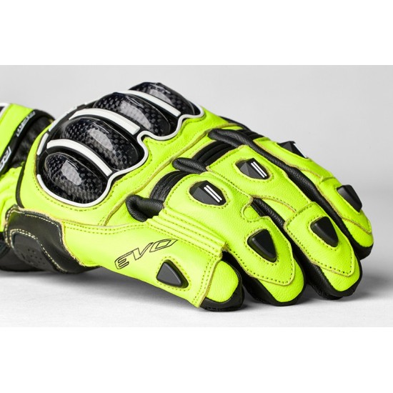 Gants RST Tractech Evo 4 - Jaune Fluo / Noir