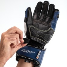 Guantes RST Tractech Evo 4 - Bleu / Blanc / Noir
