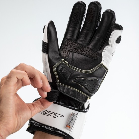 Gants RST Tractech Evo 4 - Blanc / Noir