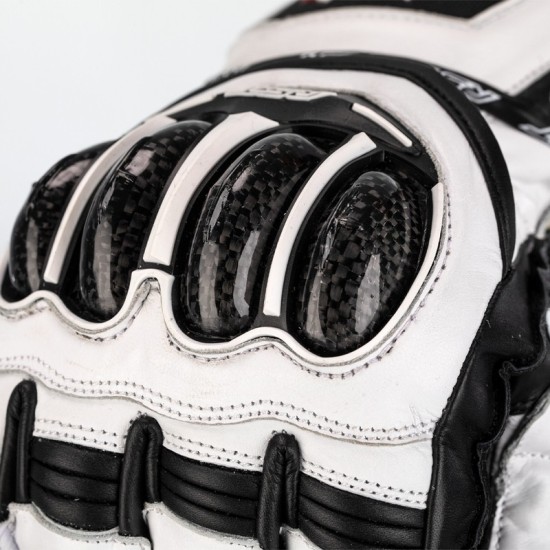 Gants RST Tractech Evo 4 - Blanc / Noir