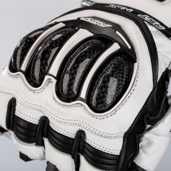 Gants RST Tractech Evo 4 - Blanc / Noir