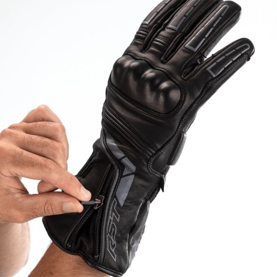 Gloves (Leather) RST Storm 2 Wp Black