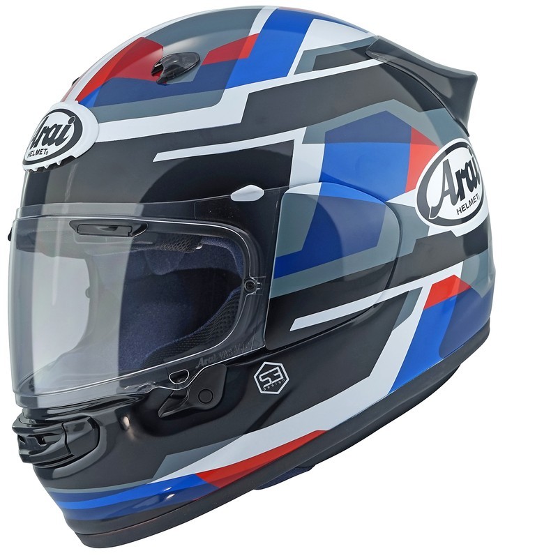 Casco ARAI QUANTIC Abstract - azul