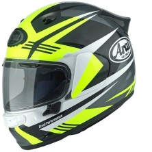 Casque ARAI QUANTIC Mark jaune