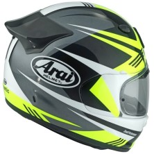 ARAI QUANTIC Mark yellow helmet