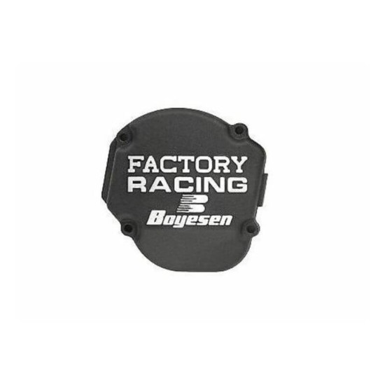 Couvercle d'allumage Factory Racing Noir Yamaha YZ250 BOYESEN