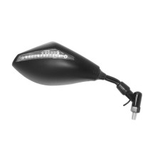 Universal right side mirror with LED turn signal