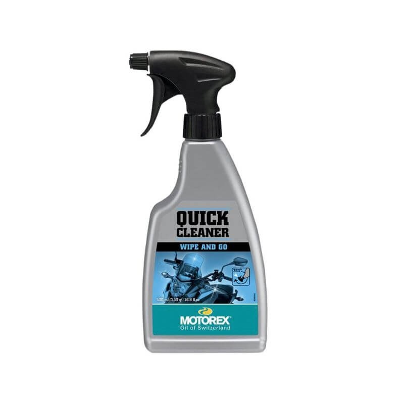 Pulverizador Plásticos, Pantallas y Superficies Metálicas Quick Cleaner 500ml Motorex