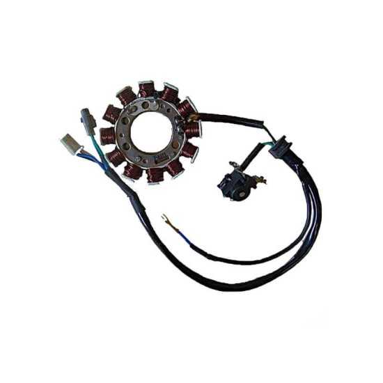 Stator de encendido 12 bobinas Derbi Senda 125cc 4t SGR Stator de encendido 12 bobinas Derbi Senda 125cc 4t SGR