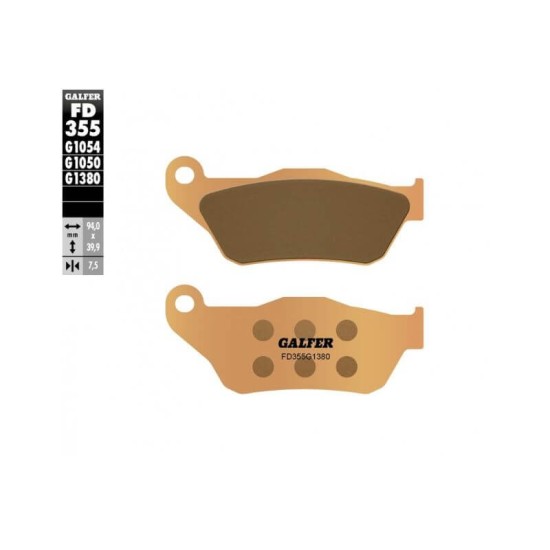 Front sintered brake pads Yamaha Xmax 250 Galfer