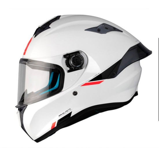 Casque intégral FF106B Targo S Solid S A0 22-06 Blanc perle MT