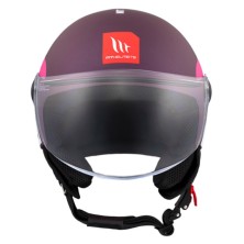 Jet helmet MT OF501B Street S Inboard C8 Matte Pink