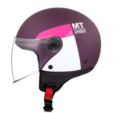 Jet helmet MT OF501B Street S Inboard C8 Matte Pink