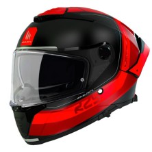 MT FF118SV Thunder 4 SV R25 B35 Glossy Red Full-Face Helmet