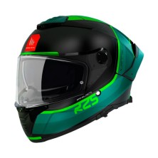 MT FF118SV Thunder 4 SV R25 B35 Matte Fluorescent Green Full Face Helmet