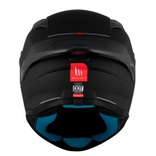 Casque intégral FF106B Targo S Kay Noir mat MT Helmets